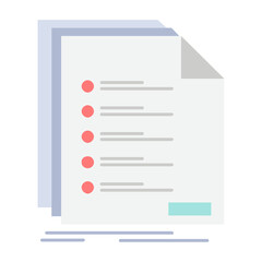 Obraz premium Document icon 