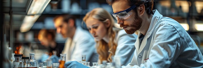 image representing peer review in the scientific community with experts critically evaluating research findings before publication to ensure rigor and accuracy