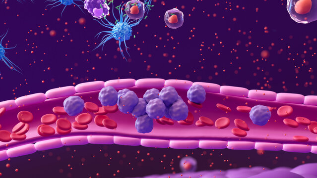 Immune System: Macrophages, Dendritic Cells, and White Blood Cells Defend Against Bacterial Infections and Pathogens