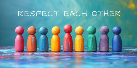 Respect each other, responsibility, tolerance and development, human relationship and interaction, inclusion and diversity 