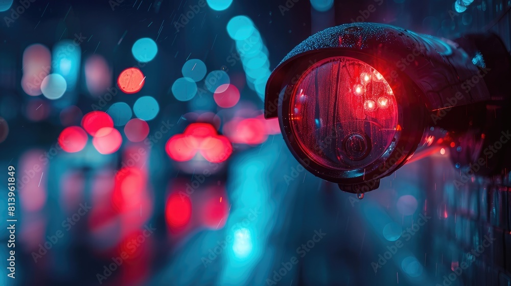 Poster ai-monitored surveillance system detecting and alerting to a chemical spill in real time