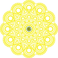 This is simple and vector Mandala background and it is editable.