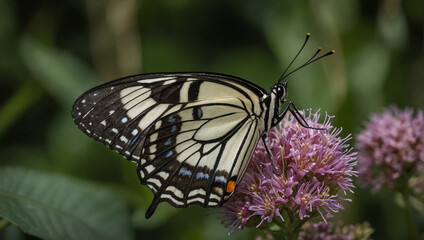 Fototapeta premium Butterfly on flower