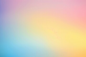 Beautiful blurred pastel light blue, yellow and pink color gradient background