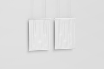 Blank Poster Mockup
