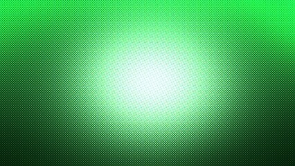 Green color gradient background, glowing light effect, dot halftone texture. banner poster design