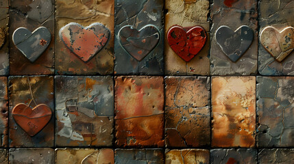Heartfelt Mother s Day Messages: Artistic Ceramic Tiles Blend Sentiment  Texture