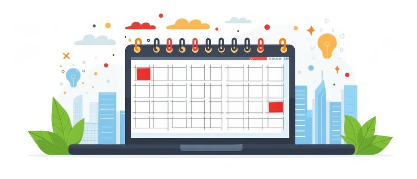 Create a content marketing calendar for a blog