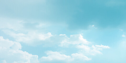 blue sky clouds storm rainy day summer abstract banner background image surface vintage live love emotional canvas use space for text sunny sun effect on the clouds soft  
