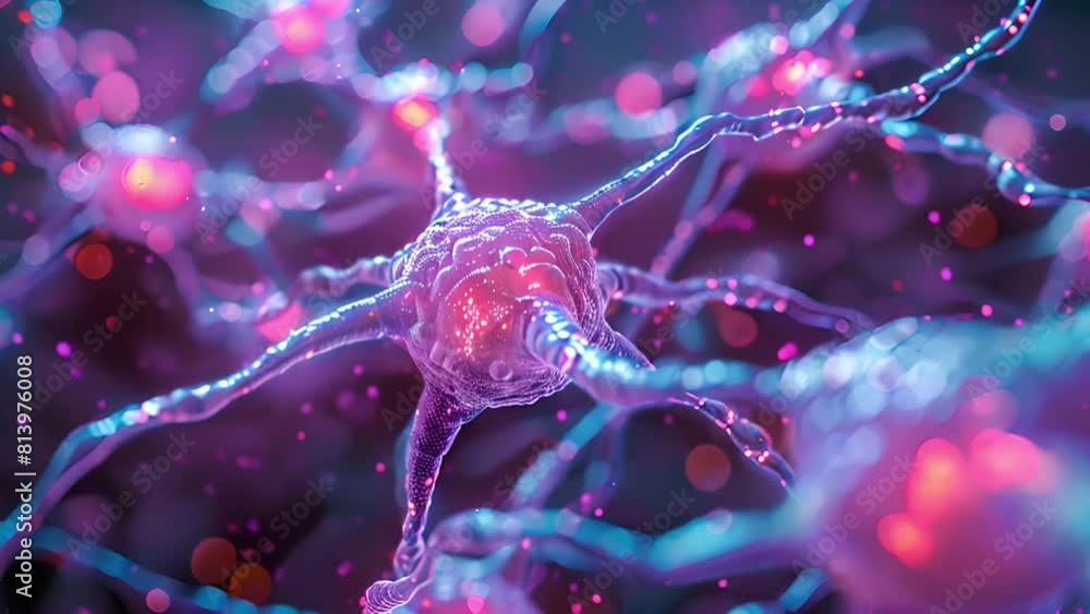 Poster detailed view of swirling purple and blue substances blending together in intricate patterns.