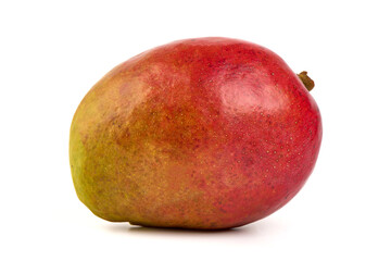Mango, tropical fruit, isolated on white background. High resolution image