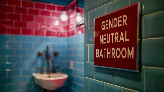 Gender Neutral Bathroom Sign