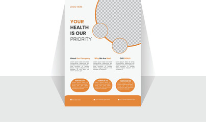 Book cover, flyer design template, presentation leaflet cover, annual report brochure. arrangement in A4 dimensions.