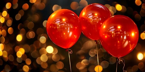 Save 25 on red mylar helium balloons for product promotions. Concept Promotional Decoration Ideas,...