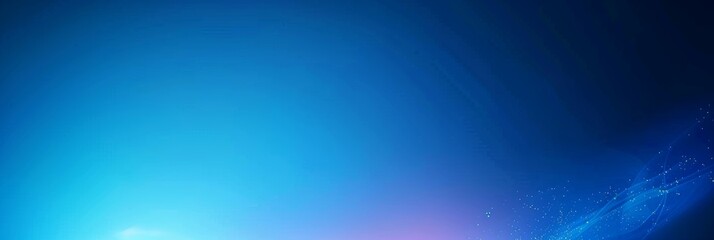 Blue gradient background, flat texture, minimalistic, simple, minimalist style, large copy space on the right side of banner, soft light