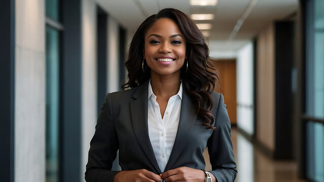 black woman businesswoman headshot portrait, business, career, success, entrepreneur, marketing, finance, technology, diversity in the workplace