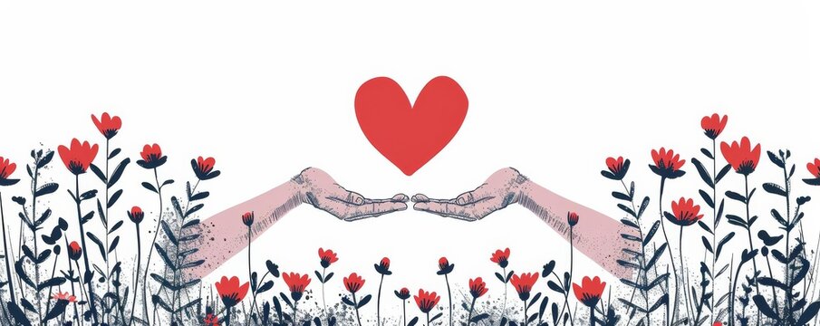 Peaceful kindness clipart with random acts of kindness