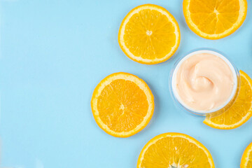 Orange citrus Vitamin C face care - cream, serum. mask, face cleaner, antioxidant moisturizer skin...