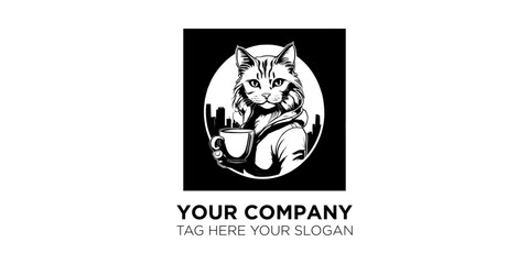 cat icon logo 