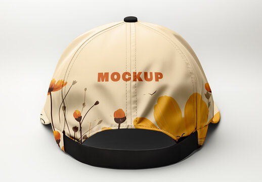 Snapback Hat Cap Mockup Generated with AI	