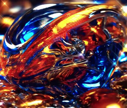 luxury technology The texture of stained metal with moving light
