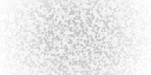 Obraz premium Vector abstract geometric diamond triangle pattern seamless technology gray and white background. Abstract geometric pattern gray Polygon Mosaic triangle Background, business and corporate background.