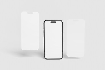 Blank Smartphone Screen Mockup