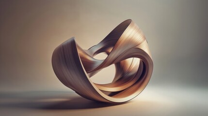 looped twisted shape