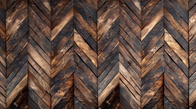 Chevron wood pattern background. Herringbone parquet floor texture.
