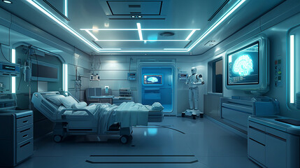The hospital room of the future.