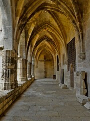 Béziers, May 2024: Visit the magnificent city of Béziers in Occitanie. Street photos - View of Saint-Nazaire and Saint-Celsus cathedrals
