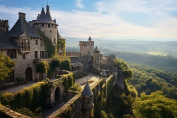 A Historic Hilltop Castle Brilliantly Repurposed into a Luxury Hotel with Breathtaking Views