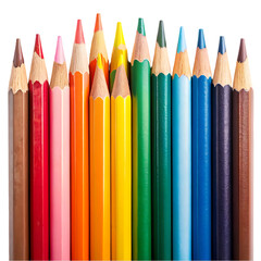 Fototapeta premium A collection of colored pencils