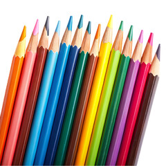 Fototapeta premium A collection of colored pencils