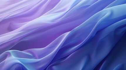 Obraz premium 3D purple silk satin glow fashion luxury soft relaxing background with flow curves for web advertising business technology