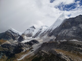 snow mountains