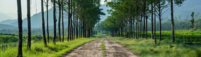 Fototapeta premium The road to success is paved with opportunity.