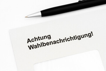 Waglbenachrichtigung