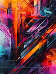 Naklejka premium abstract colorful background
