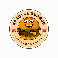 Pizza burger borcelle victer in premium illustration