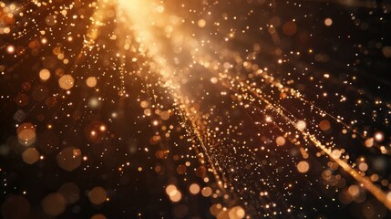 shine Floating Dust Dynamic Wind Particles In The Air Bokeh Backgrounds. Light Flare. awards...