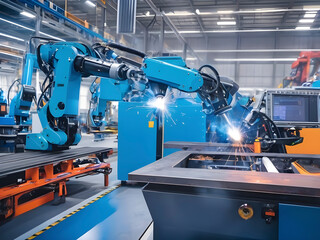 Advanced Control Systems for Welding Robotics in Industry 4.0 Automotive Manufacturing.