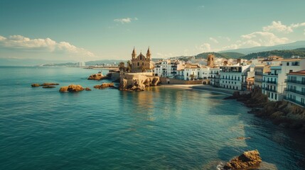 The Sitges Film Festival in Spain focused on fantasy and horror genres attracting filmmakers and fans from around the world to enjoy screenings panels and special events in the coastal town known for