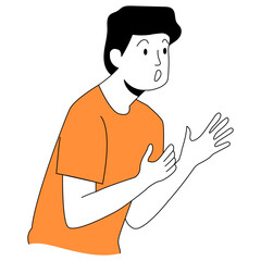 People Expression Gesture Illustration