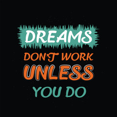 Vector typography design 