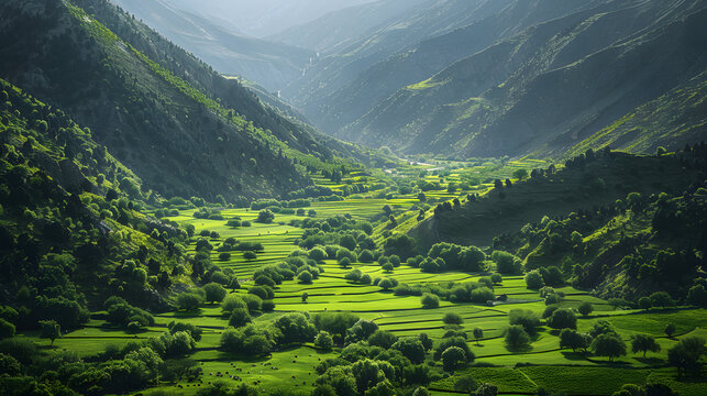 A photo of the ruins of the Bamiyan Buddhas, with the empty niches as the background, during a solemn sunset