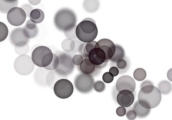 bokeh background white and black