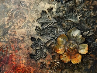Fototapeta premium floral background