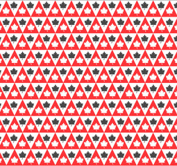 seamless geometric pattern with triangles