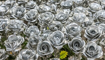 Rosas de prata